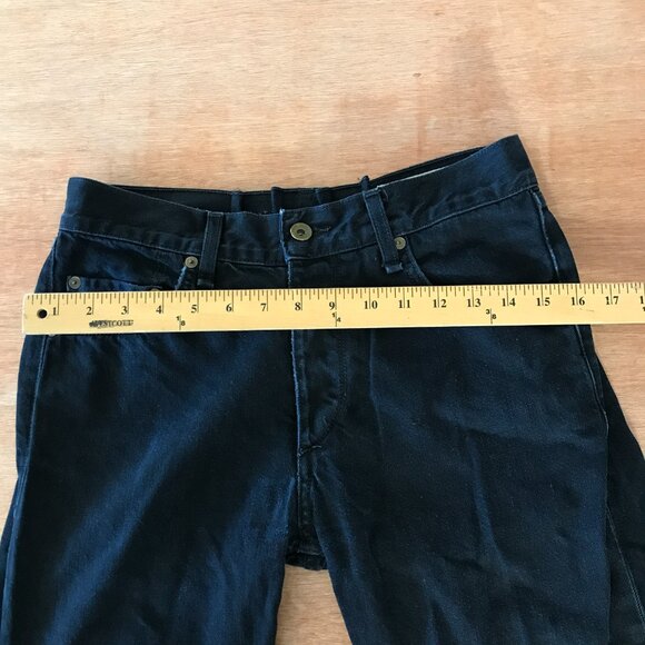 Rag & Bone RB15x Tailored Workwear Jeans Men 31x25 Black Mid Rise Button Fly - Picture 8 of 12